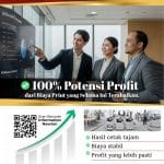 sewa printer newton 100% profit