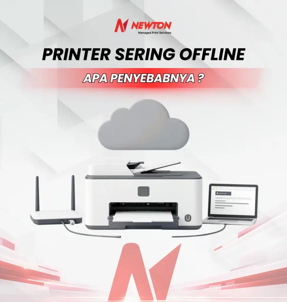 gambar printer sering offline