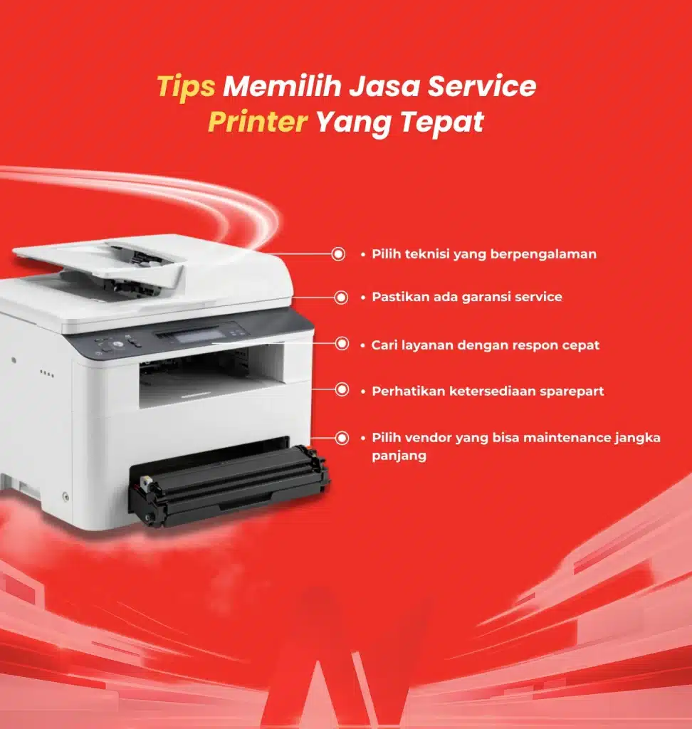 gambar tips memilih jasa service printer